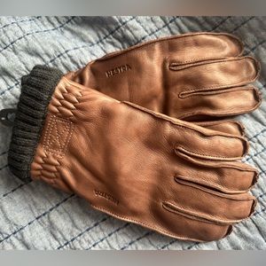 Hestra Deerskin Primaloft Rib Gloves - Size 8